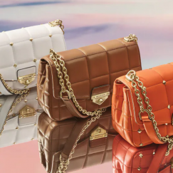 Colourful fancy purses