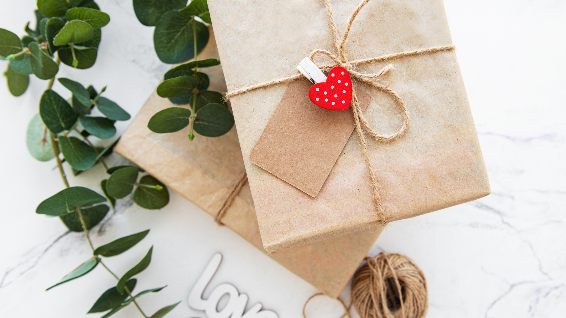 Corporate Gifting - Twine wrapped gift
