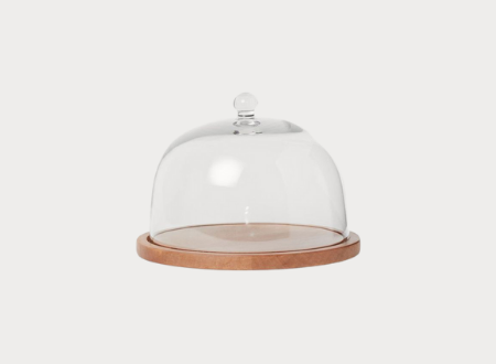 Dome Wooded Tray
