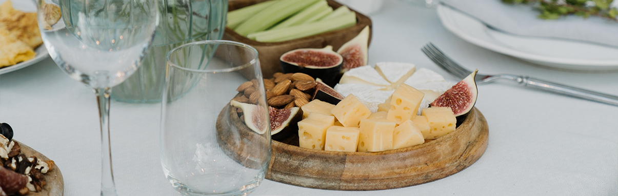 Cheese and figs